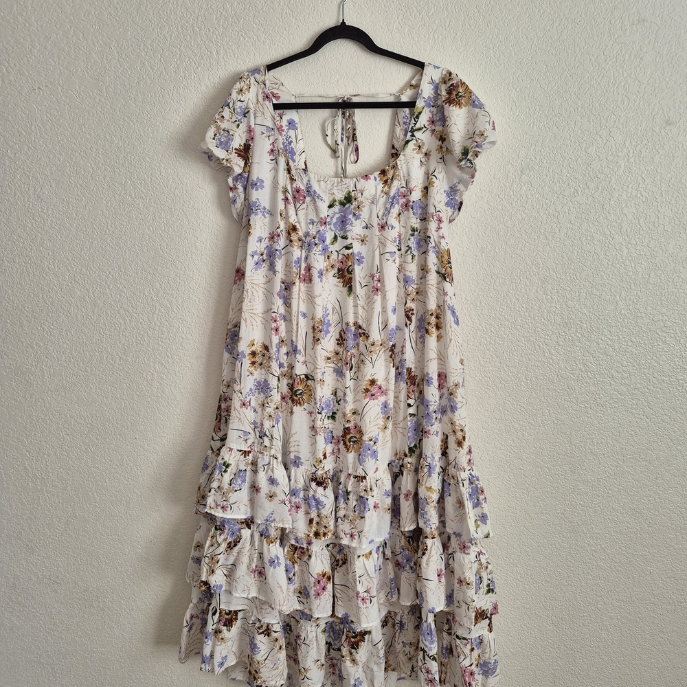 Anthropologie Floral Dress